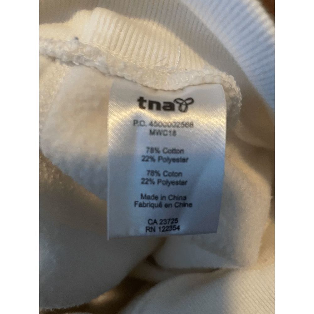 TNA Hoodie *White* Size XS - Picture 4 of 6